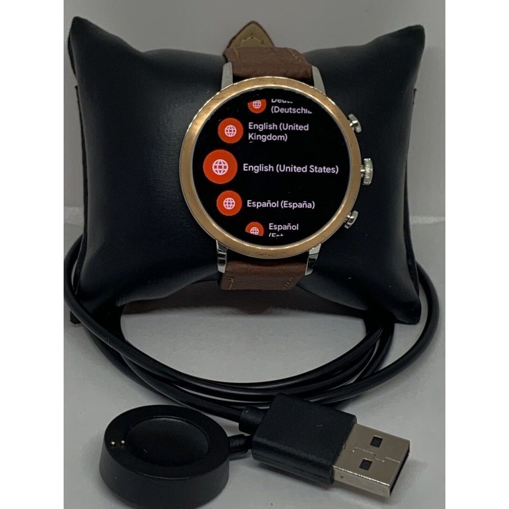 Fossil Gen 4 Authentic Digital Dial Smart Watch Custom Band FTW6016 QT762